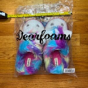 DearFoam kids slippers, new in bag